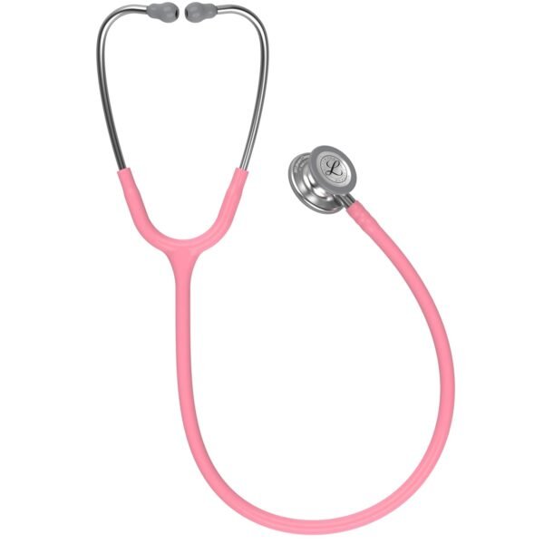 3M Littmann Classic III Monitoring Stethoscope, Pink Tube, 27 inch, 5633 - Image 7